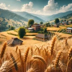Wheat field of Nepal